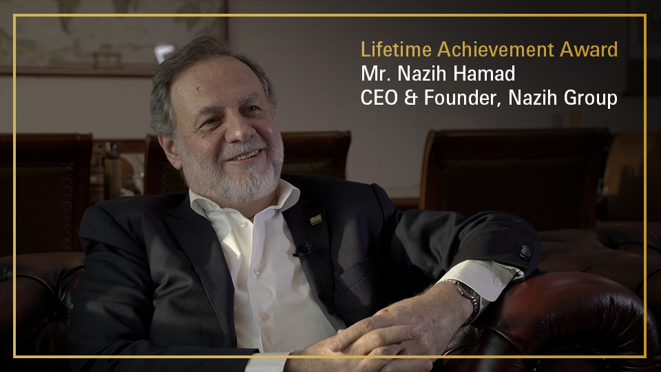 Beautyworld Middle East Awards Winner - Lifetime Achievement Award