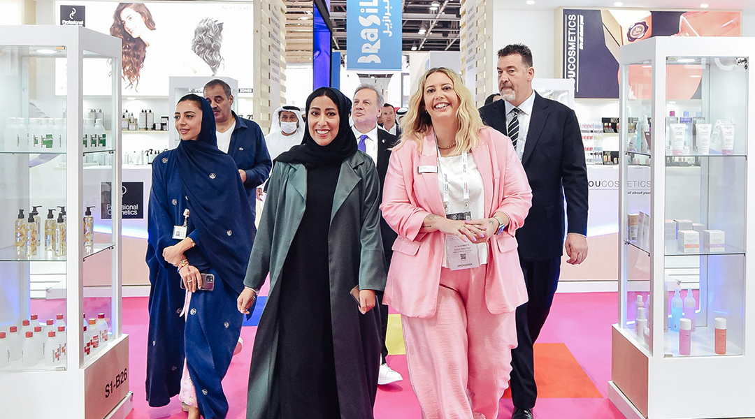 Beautyworld Middle East - Mona Al Marri opens 26th edition of Beautyworld Middle East