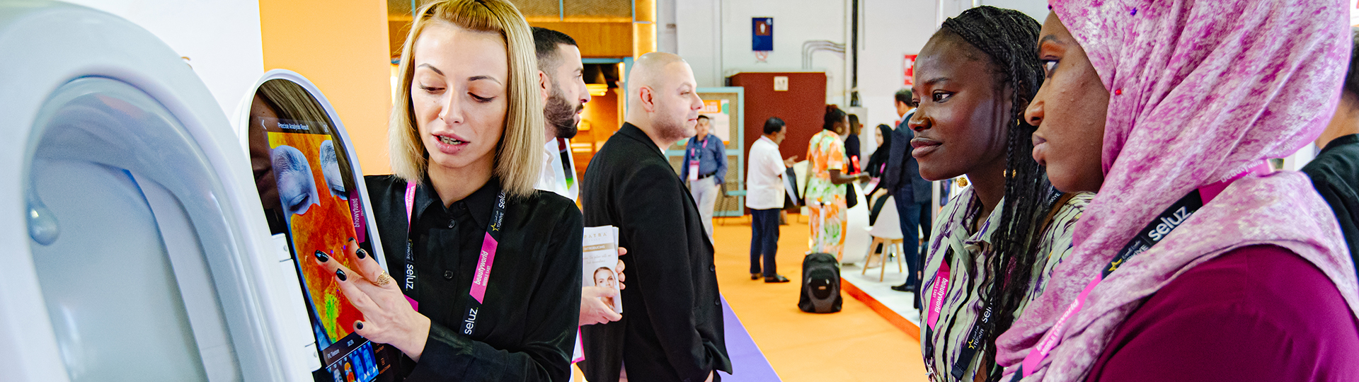 Beautyworld Middle East - Visitors at the exhibition