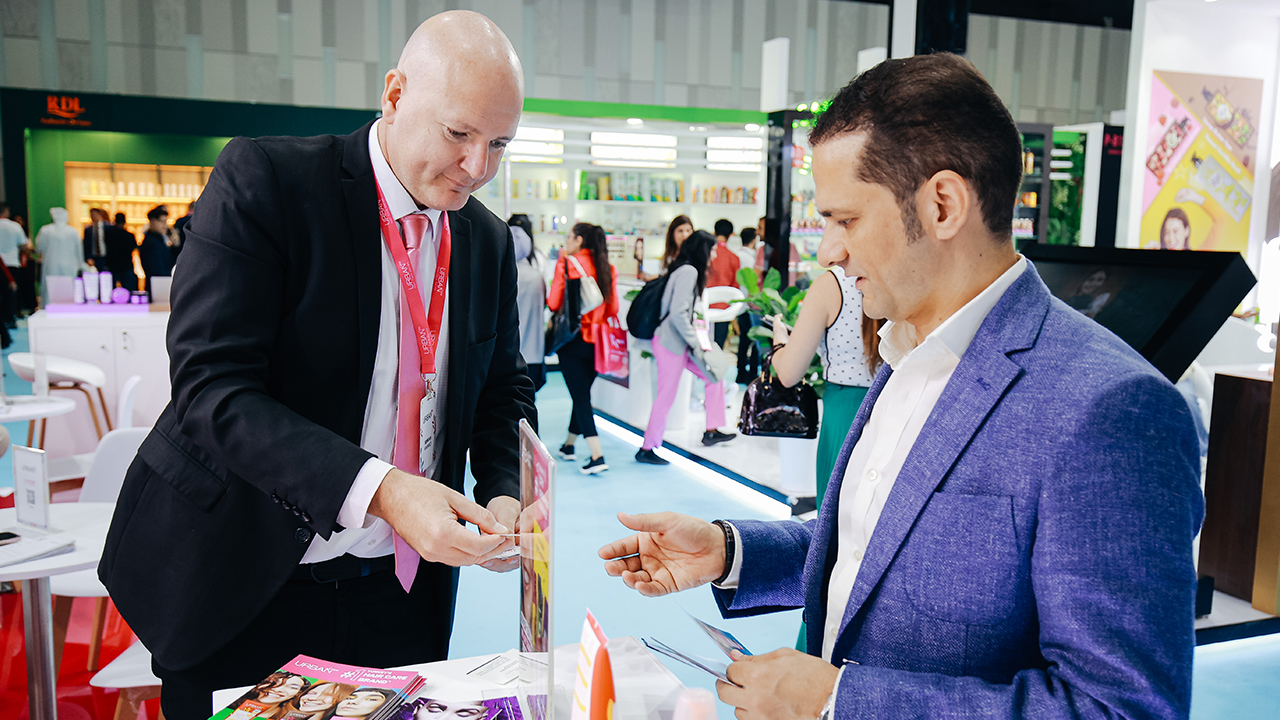 Beautyworld Middle East product demonstration