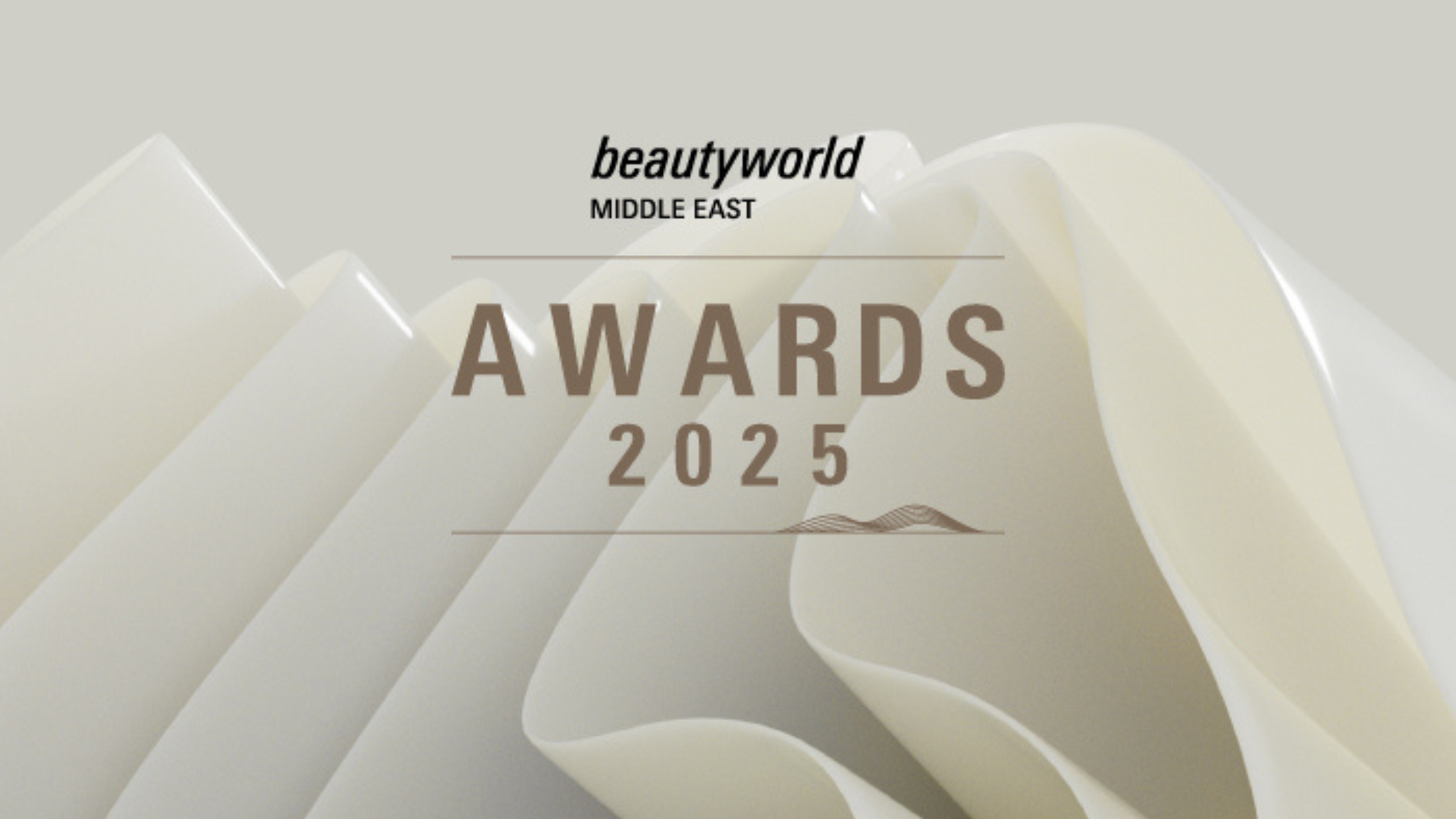 Beautyworld Middle East Awards 2024 key visual